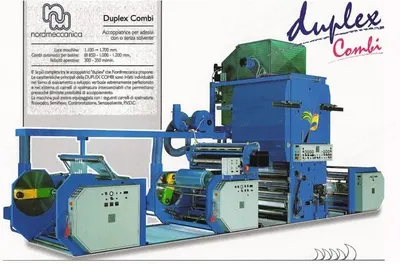 Nordmeccanica, Duplex-Combi-Laminator, 1994, 1300mm Coating Width, 300 m/min, Solvent/Solventless