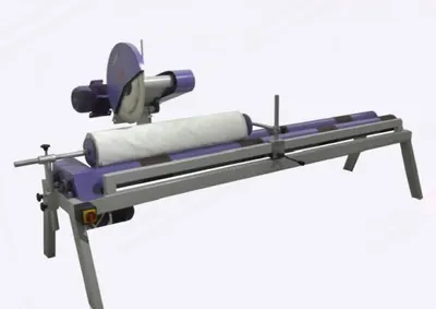 Lidem, ME/3 Ref. T5, Manual Roll Cutting/Slitting Machine, 3000mm Width, 280mm Max Diameter, 500mm Blade