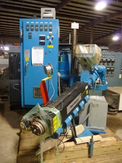 Davis Standard, DS15, 1998, 1.5" Single Screw Extruder, 32:1 L/D, 10 HP