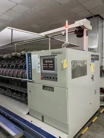 Murata, 870, Vortex Spinning Machine, 96 Spindles, with Waxing Device