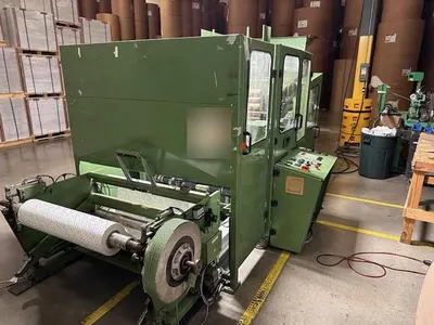 Moller, TRW1000, 40" Counter Roll Machine, 9-7/8" Max OD, Automatic Core Feed