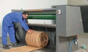 Amelco Georgallis, UB200EF, Unrolling Machine for Rolled Innerspring Units, 2000mm Max Width, 700mm Max Roll Diameter, 0.75kW