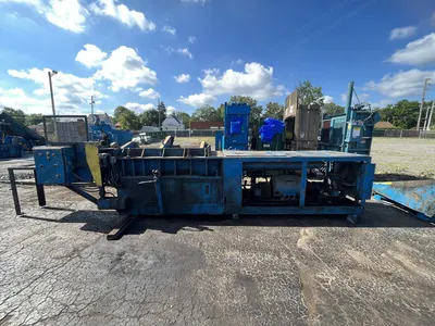 D&J, 15AR, Scrap Metal Baler, 30HP, 72x30x19 inch Charge Box, 48 Ton Compression Force