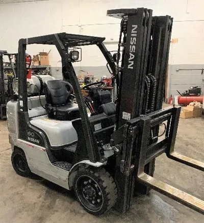 Nissan, C60, 2011, 6000 lbs Capacity, Triple Stage Mast, LP Gas