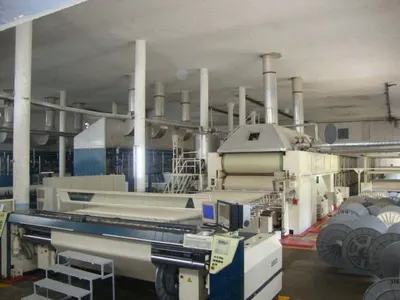 Sucker Muller Hacoba Sizing Machine, 1997, 4000mm Head, 14 Drying Cylinders, Double Dip Size Boxes
