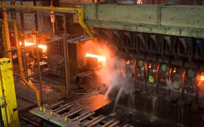 SMS Meer, 18 Stand Stretch Reducing Pipe Mill, 17.2mm to 114.3mm Diameter, 2mm to 6.3mm Wall Thickness
