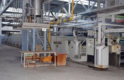 Monforts, Monotex, 2004, 2400mm Working Width, 8 Chambers, Gas Fired, Pin/Clip Chain