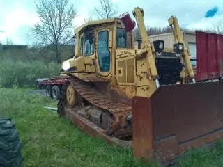 Caterpillar, D6H, 1987, Crawler Tractor, EROPS, 50% Under架
