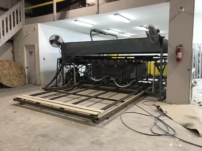 Shuman, FXH, 2011, 72" x 120" Max Mold Size, Single Station Vacuum Former, Ceramic Ovens