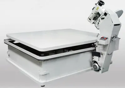 NovaStar, MB183, Tape Edge Machine, Lockstitch Sewing Head, 1500x2000mm Work Table, 10 to 15 Units/Hr