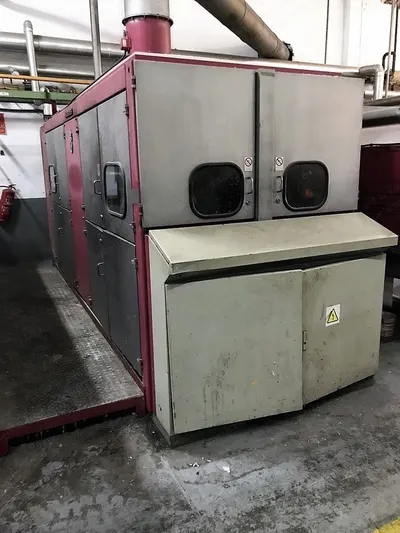 Kuesters Singeing Machine, 1998, 3200mm Working Width, 2 Burners