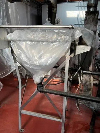 Tempco, Gas-Fired Belt Fryer, 48" x 35', Stainless Steel
