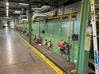 Bruckner, Stenter with Coating, 2001, 3000mm Roller Width, 8 Chambers, Gas Heated
