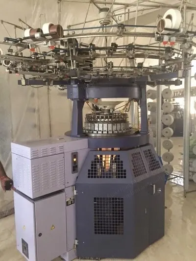 Terrot, RH216-I, 2008, Interlock Rib Knitting Machine, 19 to 21 Inch Diameter, 18GG and 24GG Cylinders