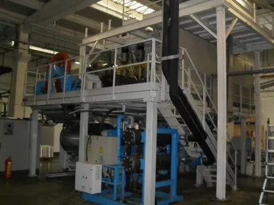 Adtech Provera Cast Film Extrusion Line, 1000mm, 3 Layers, 500 kg/h, 2008
