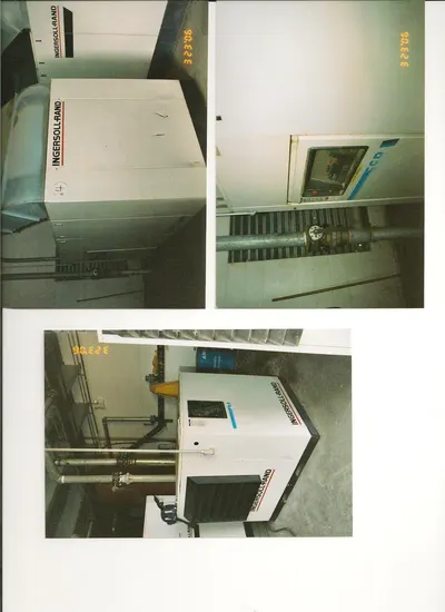 Ingersoll-Rand, SSR-150-2S, 150 HP, 610 CFM, Air Compressor and Air Dryer System
