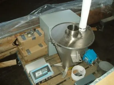 Schenk, 4000 Series, 6" Vibratory Feeder, Stainless Steel, Unused
