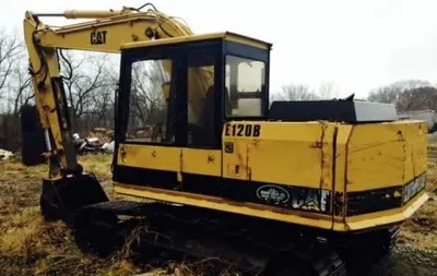 Caterpillar, E120B, 1989, Excavator, 5024 Hours