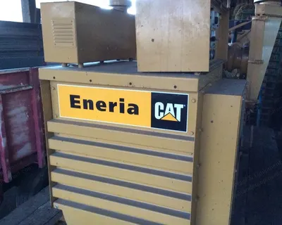 Caterpillar, 3412-D1, Diesel Generator Set, 500 kVA, 444 kW, Open Skid