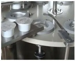NovaStar, FC128, Rotary Cup Filling and Sealing Machine, 1600-2000 Cups/Hour, 50-300ml, 1250x1250x1750mm