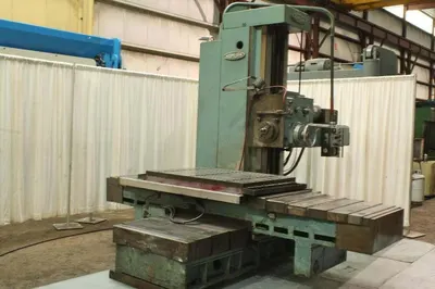 Nomura, B-100LP, 1978, 4" Spindle, 15 HP, Table Outboard Supports