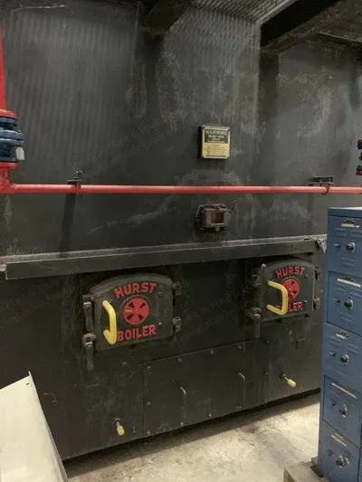 Hurst, Hybrid Wood/Biomass Boilers, 2005, 41400 lbs/hr, 1200 HP, 150 PSIG
