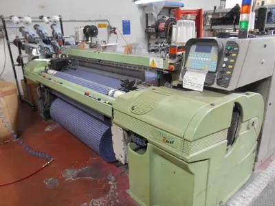 Somet, Thema Excel, 1995-1997, 2100mm Working Width, Staubli Electronic Dobby, 8 Colors