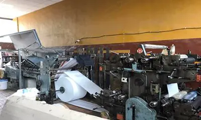 Windmoller und Holscher, Matador M31, Flat and Satchel Paper Bag Machine, 4 Color Online Printing, 55-300mm Bag Width, 160-540mm Bag Length