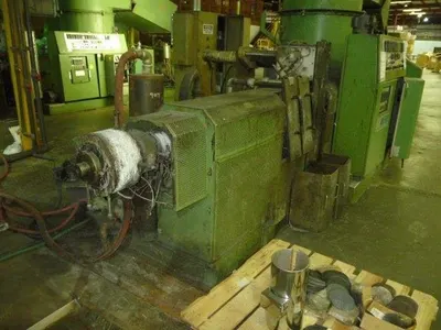 Erema, RM100TVE, 2000, 100mm Extruder, Dual Vented, Water Ring Pelletizing System