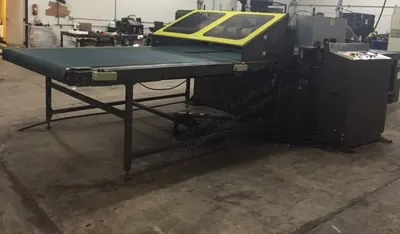 Die Cutter, E100, 2002, 60 inch Working Width, 36 inch Table Depth, 480V