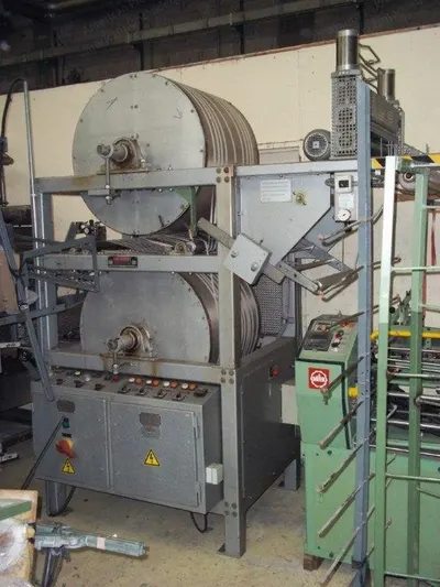 Mageba, Finishing Machine for Tape, 2 Drums, 600mm Width, Electric Heat