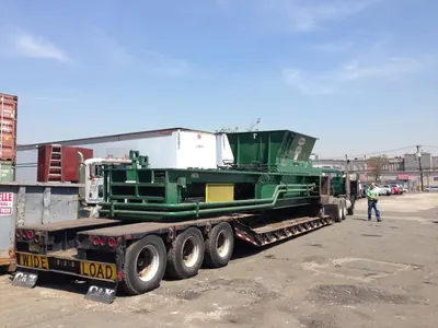 Harris, HRB Centurion 200, Two-Ram Baler, Twin 100 HP, 13 inch Main Cylinder, 57x105.5 inch Charge Box