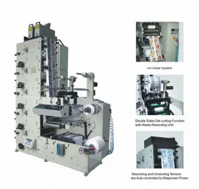 NovaStar, FR108, Flexo Printing Machine, 320mm Max Web Width, 4/5/6 Color, 10-60 m/min
