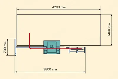 NovaStar, WB112, Pneumatic Bending Machine, 3.5 to 5.0mm Wire Diameter, 6 to 10mm Strip Width
