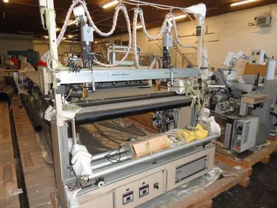Jentschmann, Length and Cross Cutting Machines and Hot Air Welding Unit, 1300mm Max Bale Width, 8m Welding Length