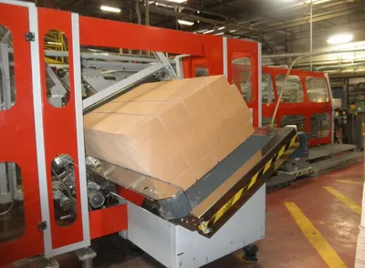 Ocme, Altair 60, 2009, Wrap Around Case Packer, 60 Cycles/Min, Nordson Pro Blue Glue System