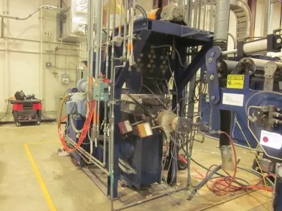 Davis-Standard, Bouligny 385ASX, Stretch Tape Extrusion Line, 2.5 inch Screw, 30:1 L/D, 190 lbs/hr Capacity