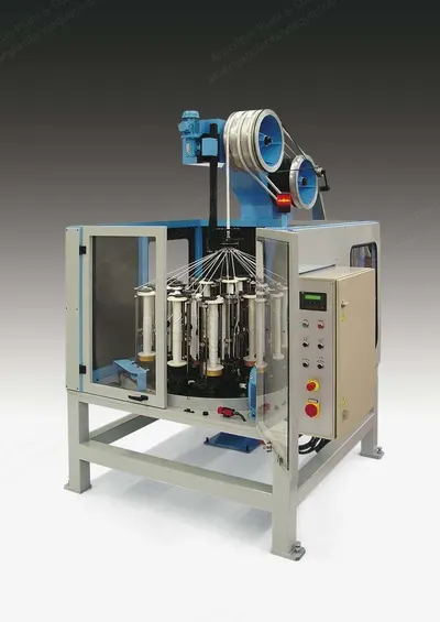 Ratera, Single-Head Braiding Machine, 12 Carriers, 240mm Gauge
