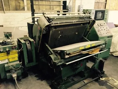 Thomson, 28x41, 1990, Foil Stamper, 3 Foil Pulls, 80 Tons Press, Automatic Feeder