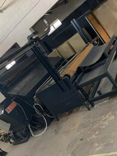 Pla-Ma Flame Lamination Machine, 1800mm Working Width, 1982