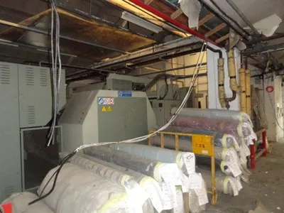 Biella Shrunk, Vulcano, 1997, Decatizing Machine, 1800mm Width, Igrofast Humidifier, Corino Weft Straightener
