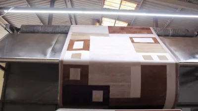 Sellers, Full Backcoating Line, 2007, 4400mm Width, with Shearing and Pre-Cleaning