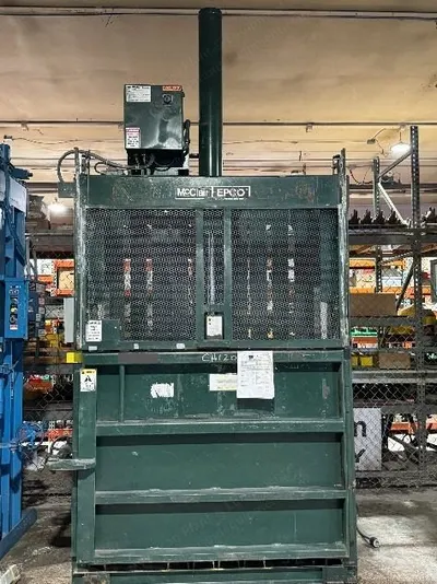 Epco, E-11, Vertical Baler, 60x30x48 inch Bale Size, 10 HP, 6 inch Cylinder