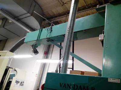 Van Dam, 520, Round Cup Printing Machine, 6 Colors, 8 Positions