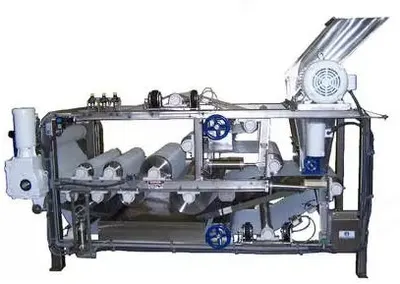 Continuous Juice Belt Press, FTEJ-100, 100 GPH, Stainless Steel