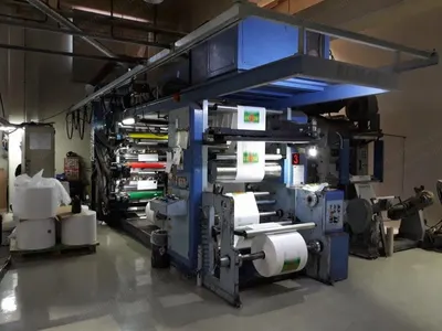 Remak, 6 Colors, 1050mm Width, Flexo Stack Type Printing Machine