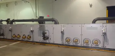 Yamuna, Coating Line, 2200mm Fabric Width, Knife Coating, Tenter Pin/Clip, 5 Zones