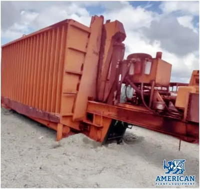 EZ Car, Model A+, 2011, Stationary Electric Car Crusher, 10 inch Bore, 480V
