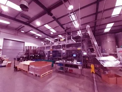 MBF, Complete Wine Bottling Line, 2011, 10000 BPH, 50 Valves, 6 Screw Heads