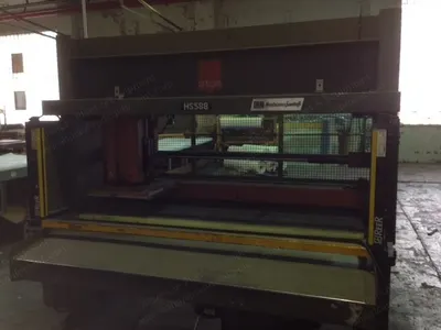 Atom, HS588-5 CN, 1998, Traveling Head Die Cutter, 78x20 Inches, 25 Tons